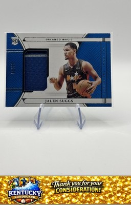2021-22 Panini National Treasures #RMR-JSG Jalen Suggs Rookie Materials #/99