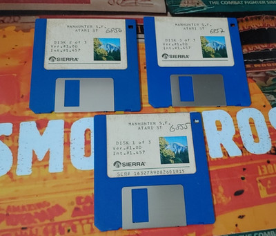 Manhunter 2 San Fransico (1989) ATARI ST 1040 520 (3 Disks) 16-bit works classic