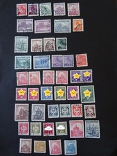 Lot von Briefmarken, Dt. Besetzung,  B&ouml;hmen und M&auml;hren