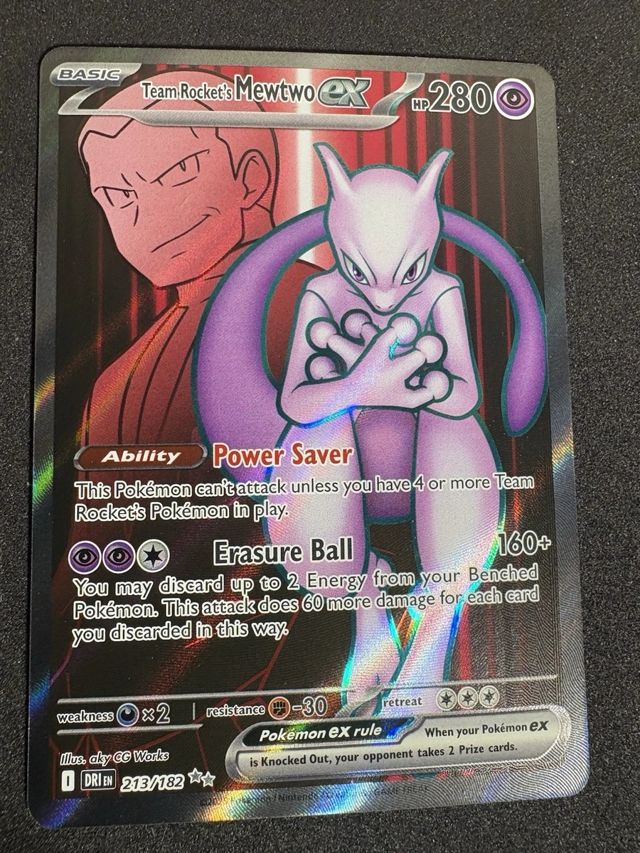 Team Rocket's Mewtwo Ex Pokémon TCG Cards for sale | eBay