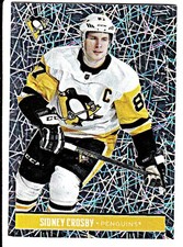 2018-19 PANINI STICKER #206 SIDNEY CROSBY Pittsburgh Penguins Hockey Card