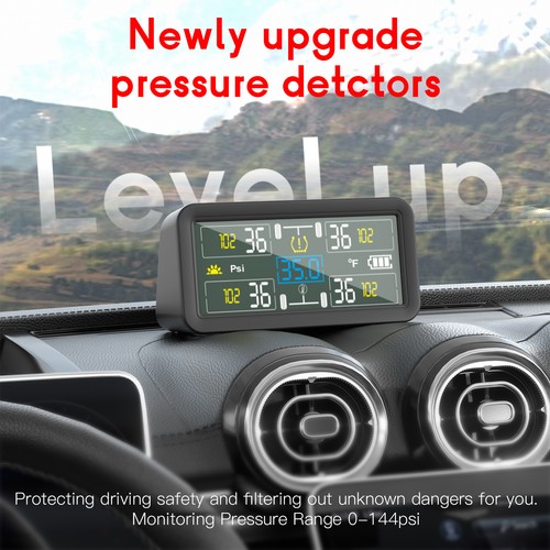 Car Tire Pressure Monitoring System 4 External Sensors fit For Toyota 4Runner - Picture 9 of 13