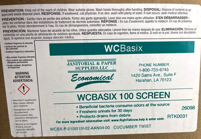 New 10-Pack Economical Urinal Screen Cucumber Twist Protects drains WCBASIX