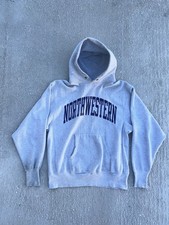 90  s Champion Reverse Weave Northernwestern Hoodie Sz XL