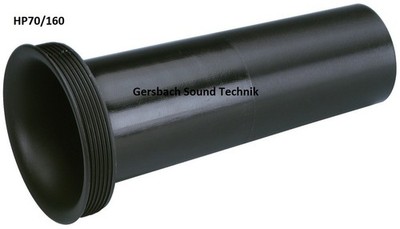 Intertechnik HP70 Bassreflexrohr SV=26,4 cm² Innen Ø 57 mm Länge 160 mm 090129