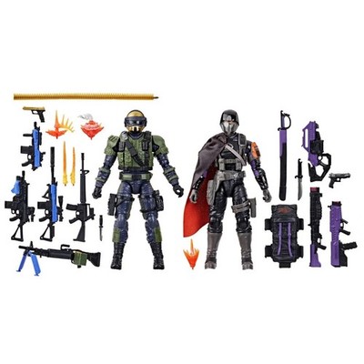 Steel Corps Commander vs. Twilight Guard GI Joe Classified Series #141 Figures