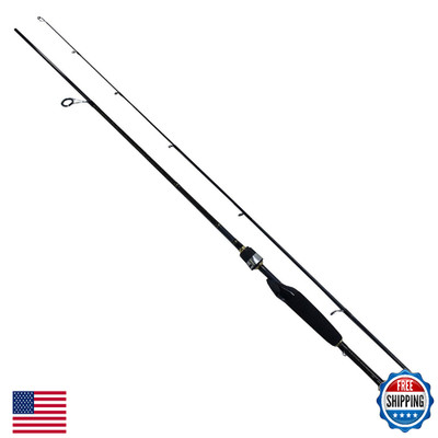 DAIWA AIRD-X 5ft Black Graphite Fishing Rod - Braiding-X