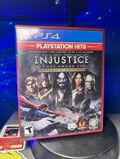 DC Injustice Gods Among Us Ultimate Edition PS4 Playstation Hits WB Video Game