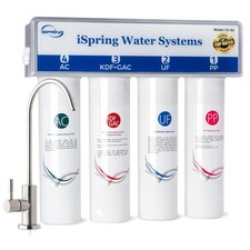 High Capacity Under Sink Water Filter: Quick Filter Change