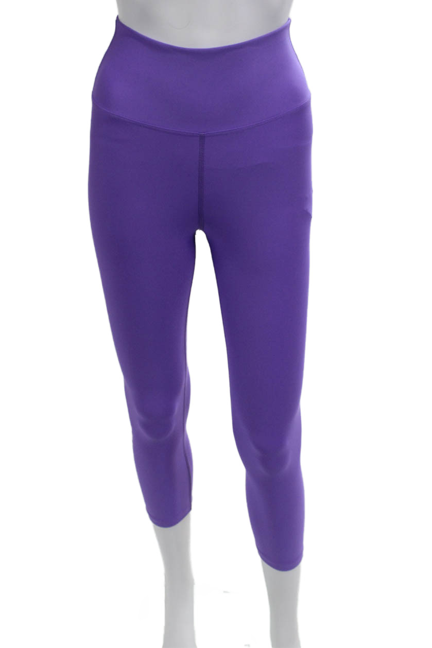 Peloton Women Capri Leggings Purple Size SFree Shipping in US $100+ Orders | $6.95 Orders Below