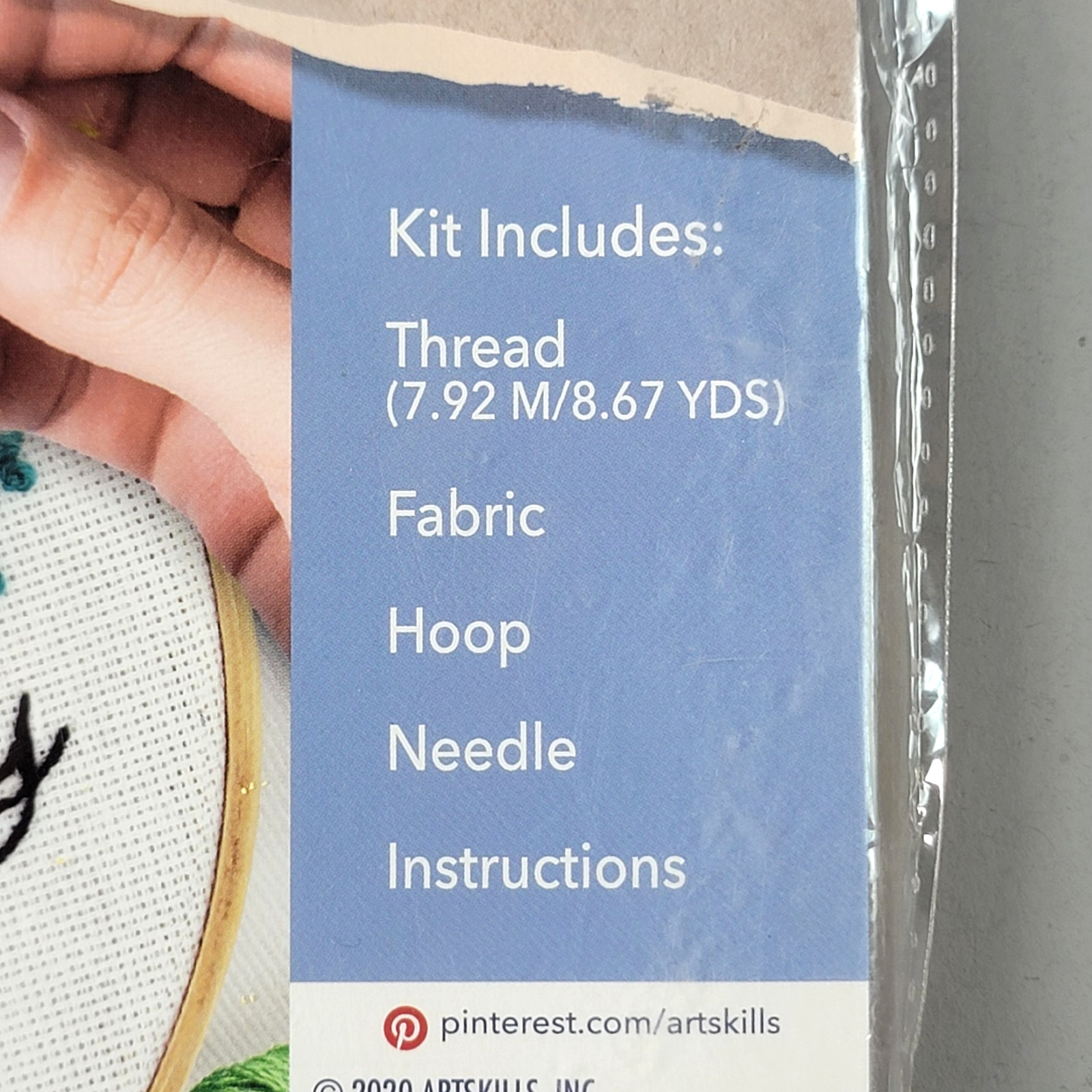 ArtSkills *Lot of 2* Crafter's Closet *I Can't Adult Today* Embroidery Kit NEW