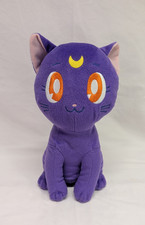 Sailor Moon Luna Standing 12" Plush Round 1 With Tags Clever Idiots