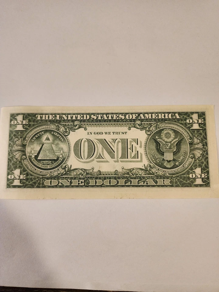 Birthday/Anniversary Note Jan/21/2008 One Dollar Bill - Image 4 of 4