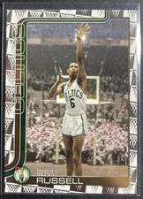 2025-26 Topps Basketball Bill Russell Basket Parallel Boston Celtics