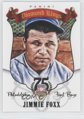 2014 Panini Hall of Fame Diamond Kings Jimmie Foxx #23 HOF 9kf