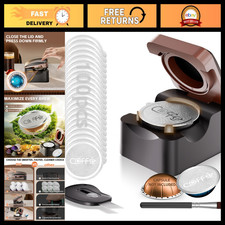 Reusable Coffee Pods Refill Kit for Nespresso Vertuo - Eco-Friendly Capsules