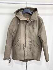 Carhartt WIP Clash Parka - Größe M - Farbe Beige/Khaki - Top Zustand