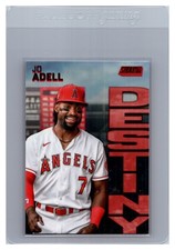 2022 Stadium Club #5B Jo Adell Dynasty and Destiny Red Parallel