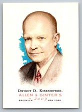 2007 Topps Allen & Ginter  Dwight D. Eisenhower 62