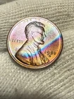 1920-D Lincoln Wheat Penny Cent - Gem Lustrous AU+ Red Hue Toned Nice Color WOW