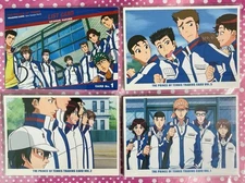 Seishun Academy Trading Card Set of 4, The Prince of Tennis, Seigaku, Echizen,