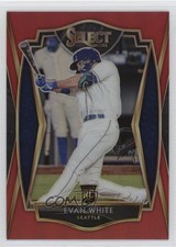 2021 Panini Select Premier Red Prizm /199 Evan White #140 1fa0