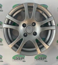 Elddis / Compass caravan alloy wheel; 14", 4 stud