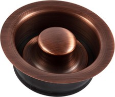 Sinkology SinkSense Kitchen Sink Disposal Flange with Stopper, Antique Copper...