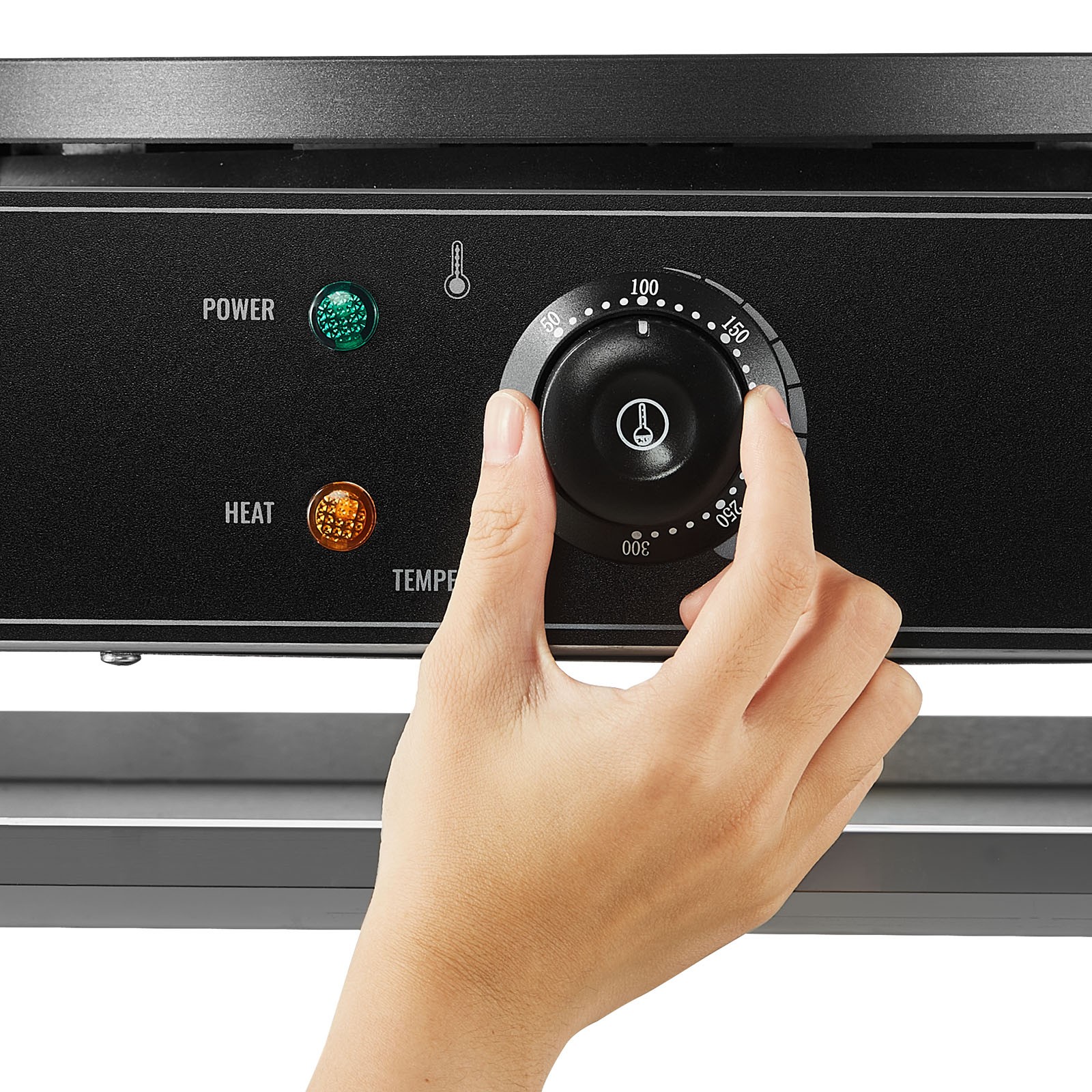 VEVOR 16-Inch Electric Crepe Maker Commercial Crepe Machine 3400W Double Head