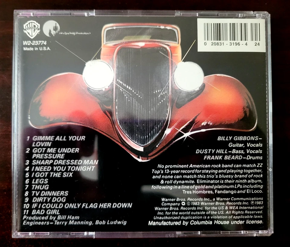 ZZ Top - 5CD Collection Lot - Hard Blues Rock VG++ 5CD Set Foto 4 de 4