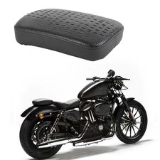 Motorcycle Passenger Pillion Seat 8-Suction For Harley Sportster Bobber Chopper