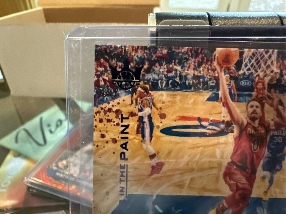 2020-21 Panini Court Kings - Points in the Paint Kevin Love #7 Violet /49 - Image 2 of 4