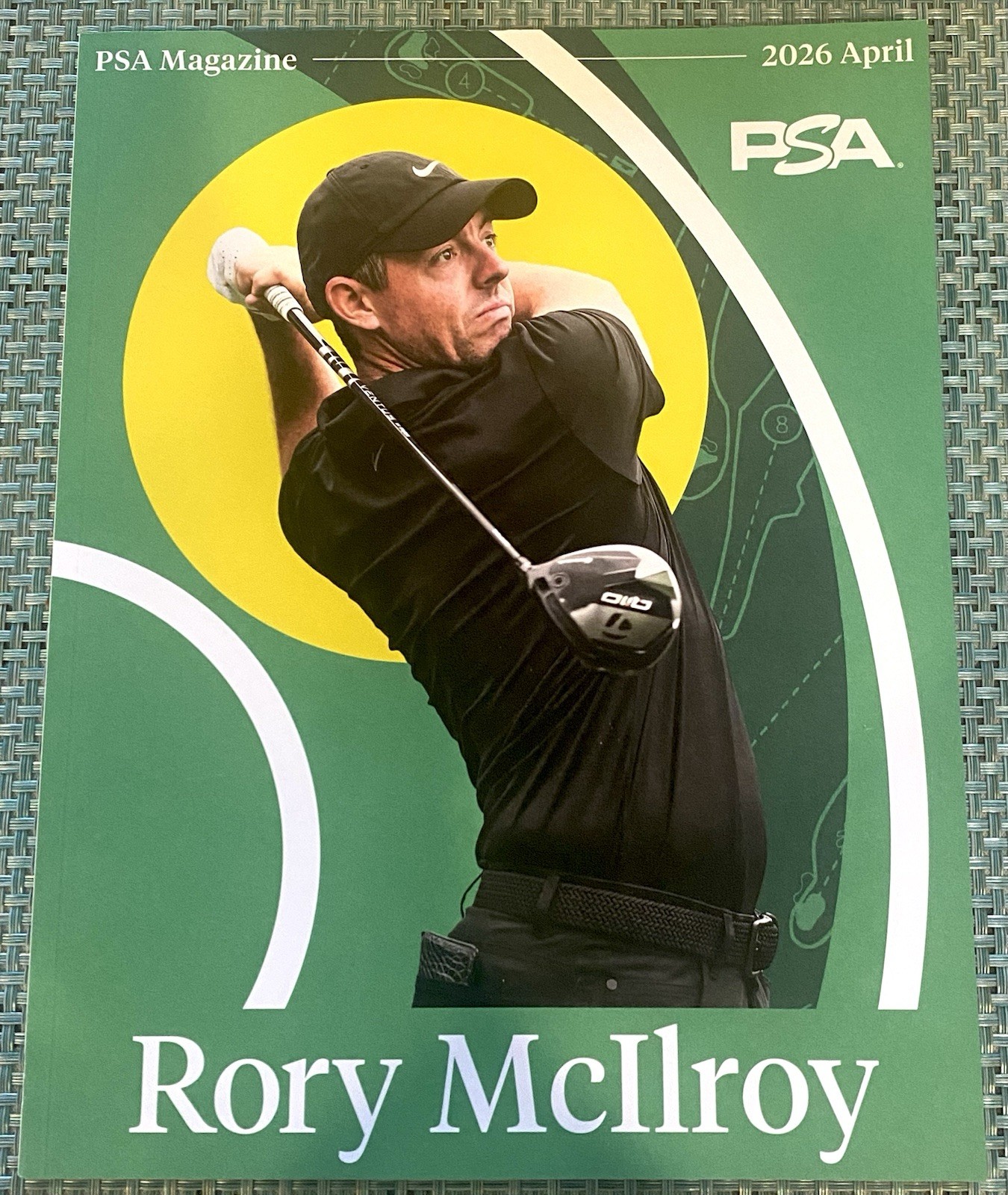 April 2026 - PSA Magazine - Rory McIlroy Variant Cover - Masters SP Short Print