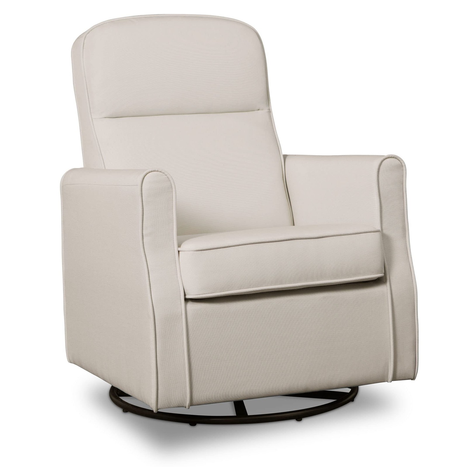 DELTA CHILDREN BLAIR SLIM NURSERY GLIDER SWIVEL ROCKER CHAIR - CREAM