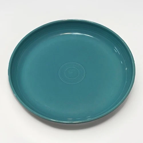 Fiesta Turquoise 10.5” Deep Dinner Bistro Plate Post-‘86 Homer Laughlin