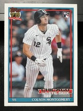 2026 Topps Series 1 - 1991 Topps Baseball Colson Montgomery #T91-4 (RC)