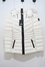NIB Mackage Patsy BX Down Jacket With Removable Shearling Hood Size Large