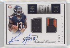 2015 Panini National Treasures 9/49 Kevin White #RNG-KW Auto 4n1