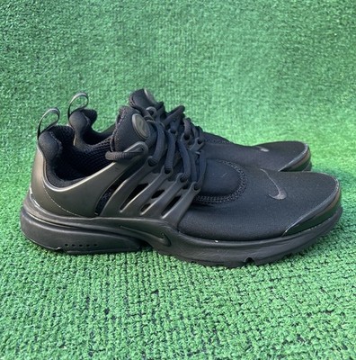 Nike Air Presto Triple Black Shiny Toe Men s Size 10 CT3550-003 Used No Box
