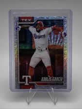 2026 Topps Series 1 Adolis Garcia #318 75th Anniversary Foil Parallel /75