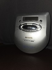 AIWA Portable Anti-Skip CD Player with AM/FM Tuner Model XP-R100