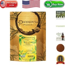 Organic South African Rooibos Loose Leaf Tea 16-Ounce - Caffeine-Free Wellness