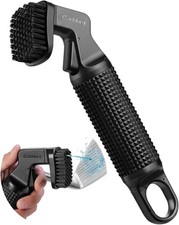 Golf Club Cleaner, Heavy-Duty Nylon Bristle Brush Cleaner with 80ml Spray Bottle