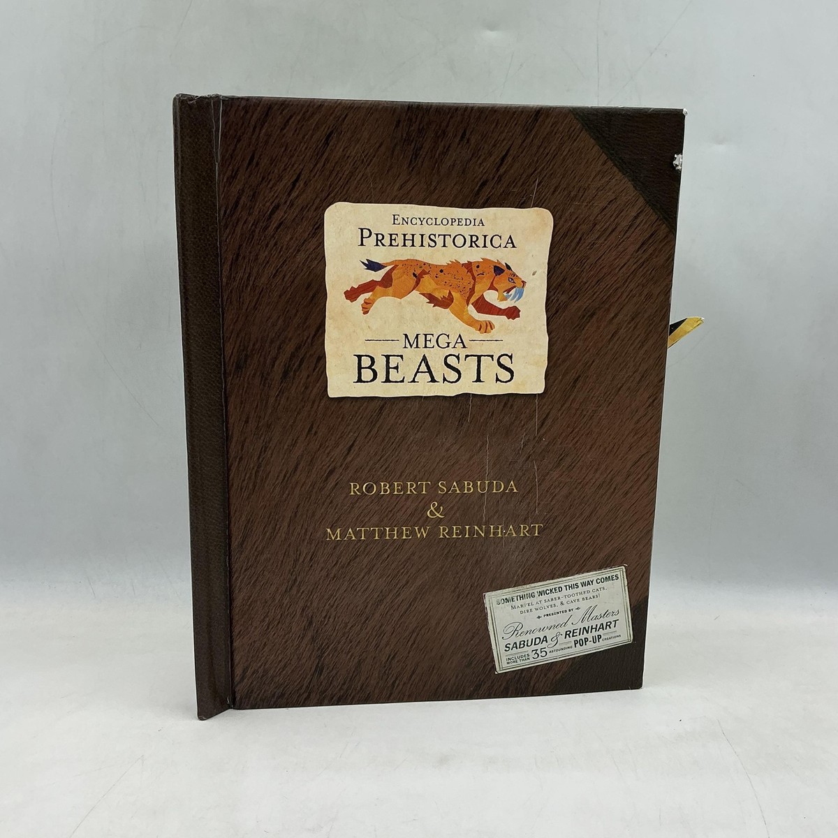Encyclopedia Prehistorica Mega-Beasts Sabuda Reinhart Candlewick 