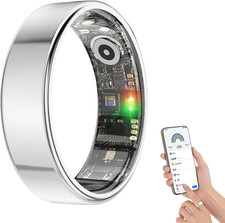 Gen 2 Smart Ring for Women  Men, Heart Rate,Fitness Tracker with Sleep  Step/Sle