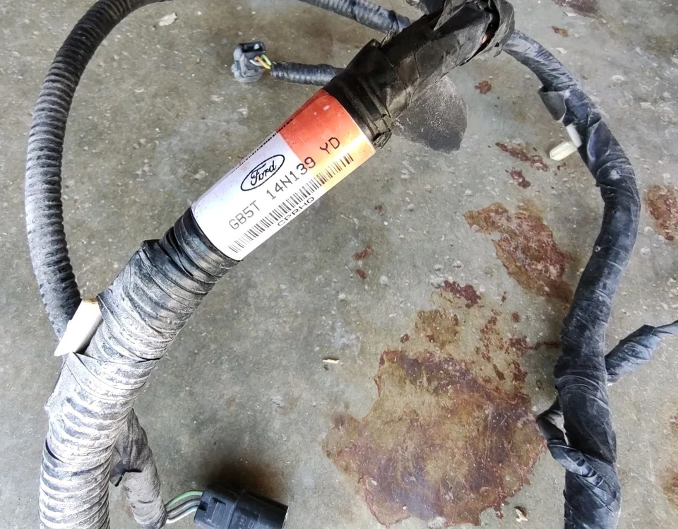 Arnés de cableado sensores de estacionamiento para parachoques trasero Ford Explorer GB5T 14N139 YD OEM JT9 Foto 2 de 4