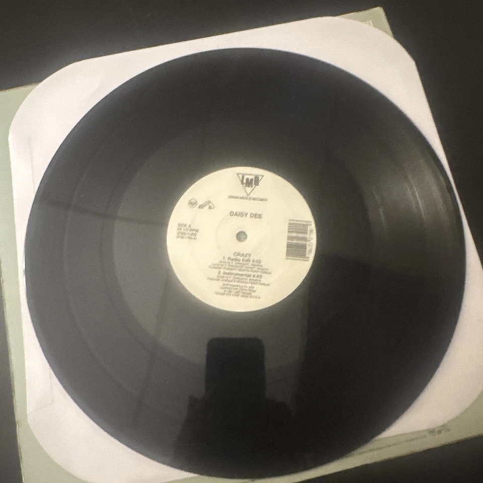 Daisy Dee-Crazy-Vinyl 12” Single 1991 - Image 4 of 4