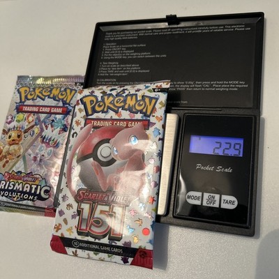 Pokemon 151 Heavy Booster Pack + Heavy Prismatic Evolutions NEU 