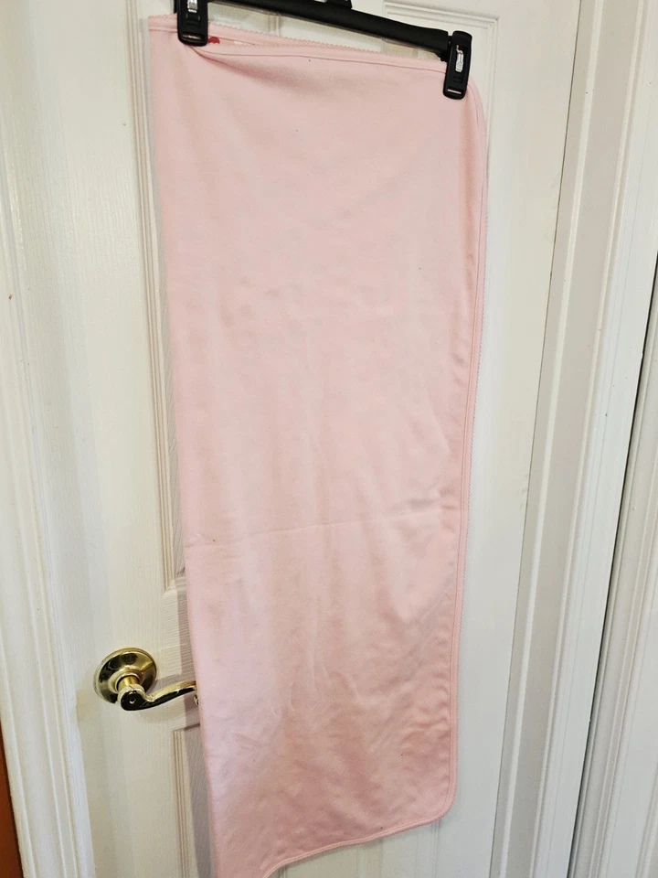 Gymboree Rosa Algodón Azúcar y Especias Gatito Gato Bebé Manta Tejida  Foto 3 de 4