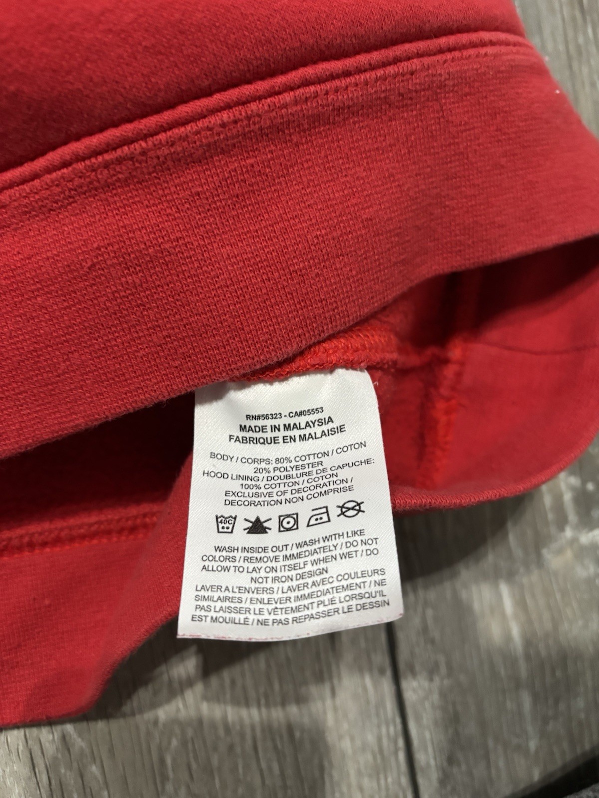 Nike Ohio State Buckeyes 2014 National Champions Hoodie. Mens L. Red. NCAA. thumbnail 8